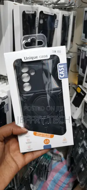 Eamew Samsung Galaxy A55 5g Camshield Magsafe Ring Holder Armor Case