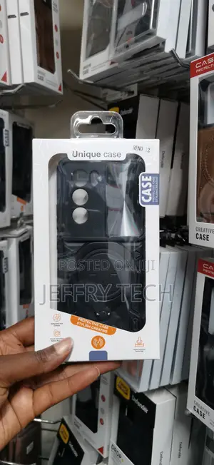 Donki Oppo Reno 12 Ring Magsafe Hard Case With Sliding Camshield