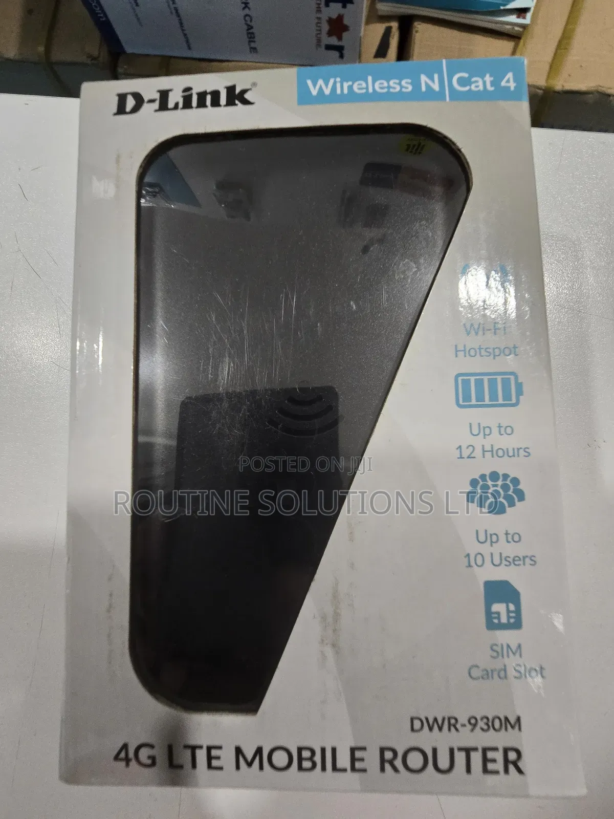 Dlink 4g Lte Mobile Router DWR-930m Black