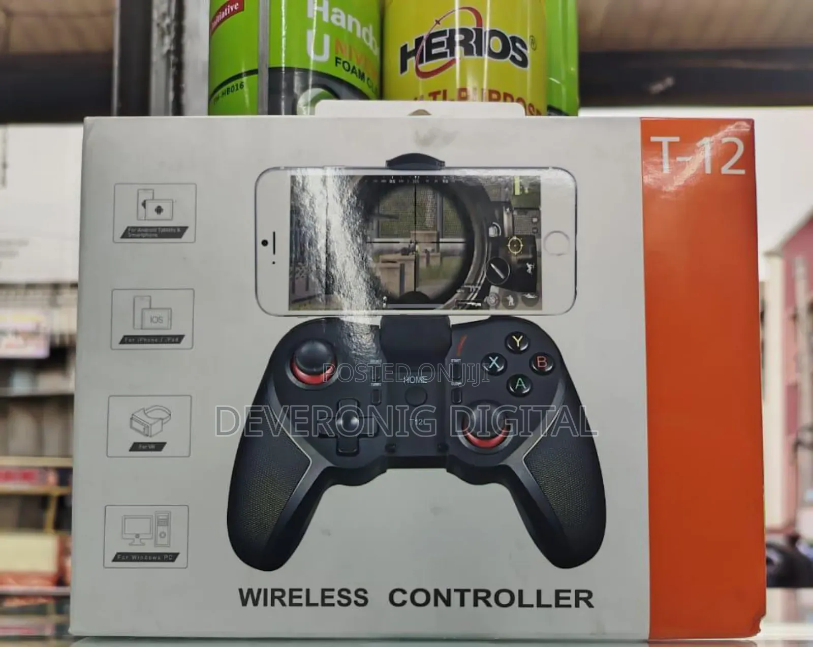 *T12 Phone Gaming Pad -