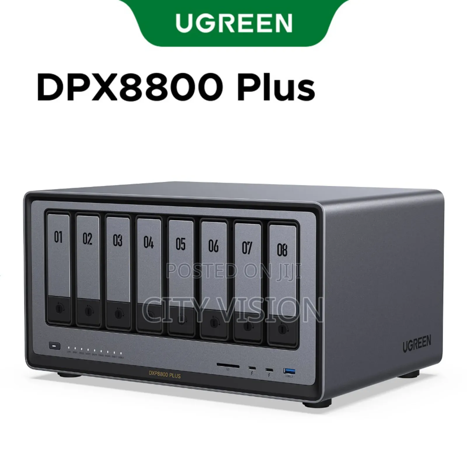 Ugreen Nasync Dxp8800plus 8-Bay Network Attached Storage