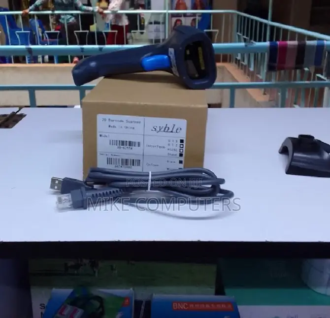 Efficient 1d Handheld Laser Barcode Scanner Usb Wired Pos Use