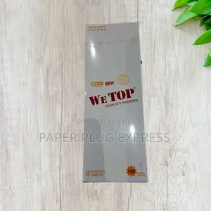 Wetop White Regular / Queen Size Rolling Paper - 100 Leaves