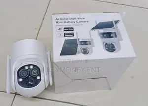 Ai Solar Battery Powered Mini Ubox Solar PTZ 6mp 12x Zoom