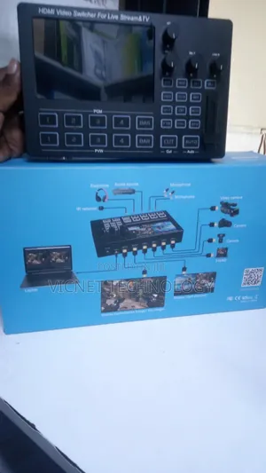 Hdmi Video Switcher With Built in Screen Display