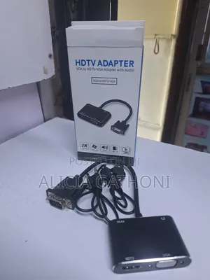 Vga to Hdmi+Vga Adapter With Audio