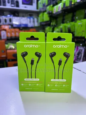 Oraimo Type-C Earphones Conch 2c - Original,Clear Sound