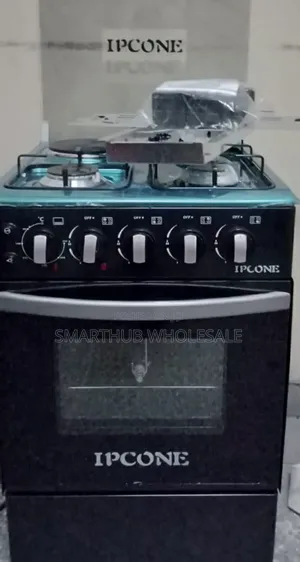 Ipcone 50x55 Standing Cooker 3+1 Burners With Electric Oven