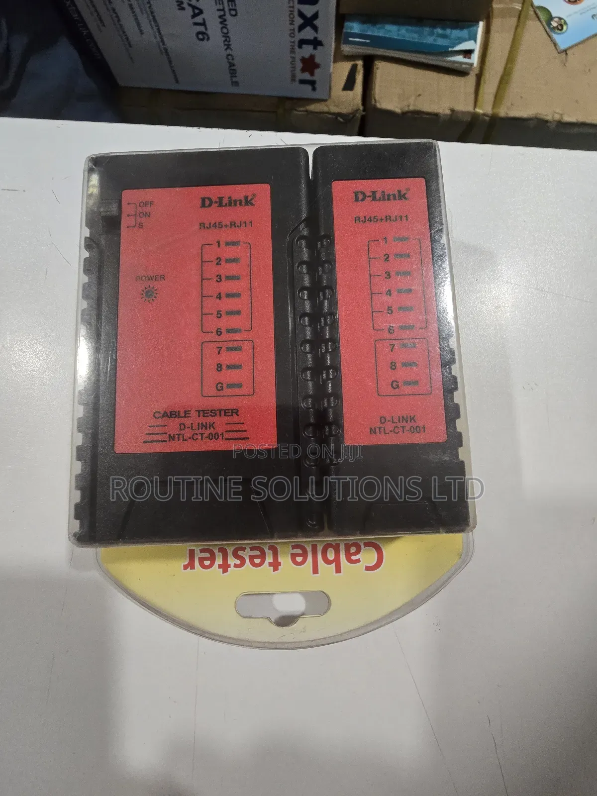 Dlink Rj45 / Rj11 Cable Tester