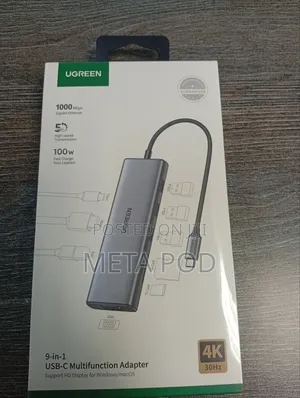 The Ugreen Cm498 9-in-1 Usb-C Multifunction Adapter