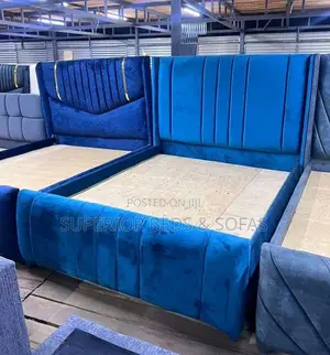 Dreamy Blue Elegant Chest Bed 5x6