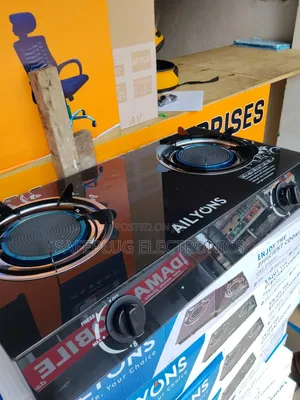 Ailyons 2-Burner Gas Stove: Glass Top + Infrared Burner - Perfect
