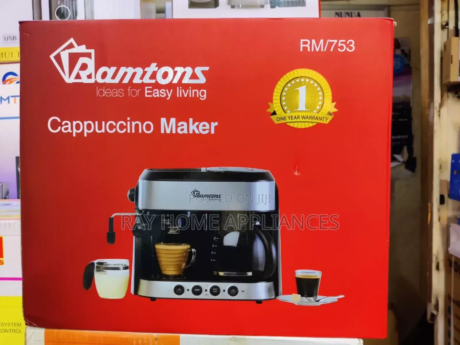 Ramtons Cappuccino Maker Rm753