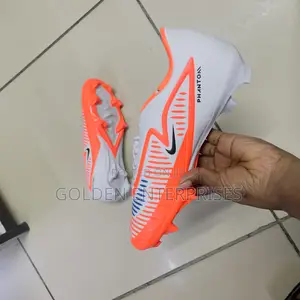 Orange White Nike Football Boots 40-45
