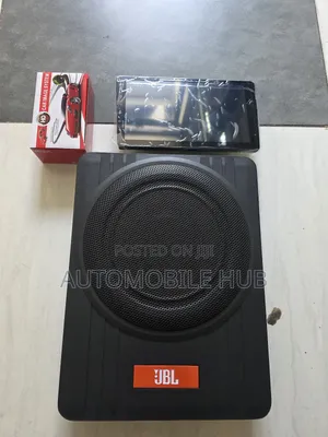 JBL Underseat Subwoofer + Android Screen + Reverse Camera