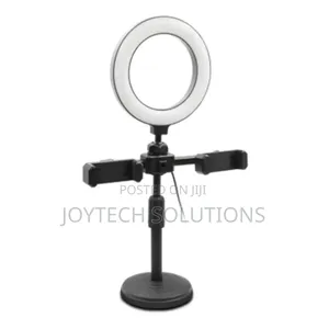 Beauty Wired Ring Fill Light. Table Stand Phone Holder