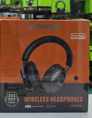 Amaya Aeb-H310 Pure Bass Wireless Headphones