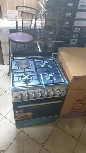 Turkey Model Roch 60x60 Standing Cooker 3 Gas + 1 Electric Oven