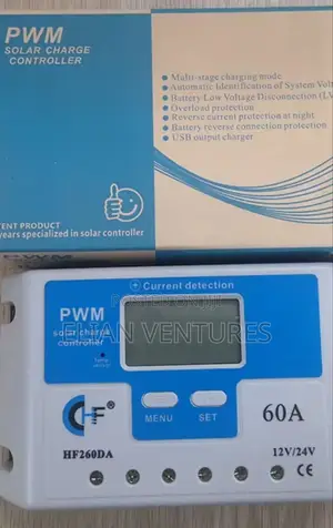 New 60 Amp Solar Controller