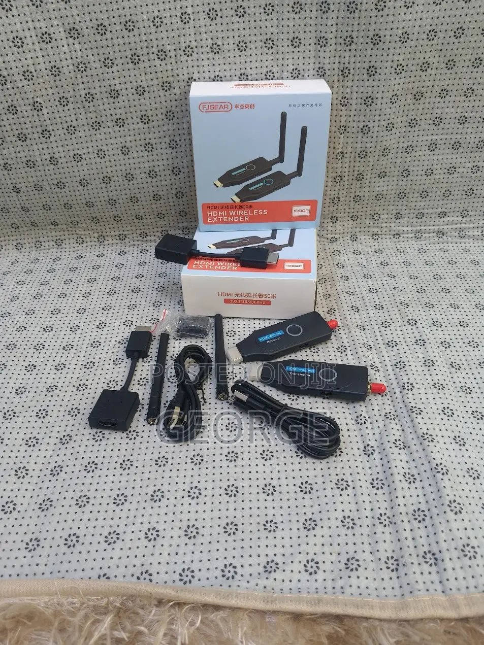 F-gear 50m Wireless Hdmi Extender Video Transmitter Receiver