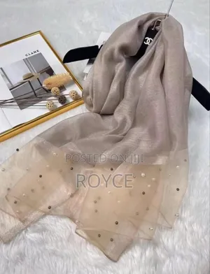 Luxury Pearl Scarf