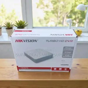Hdmi and Vga Output Hikvision 8 Channel Turbo Hd Upto 1080p DVR- White