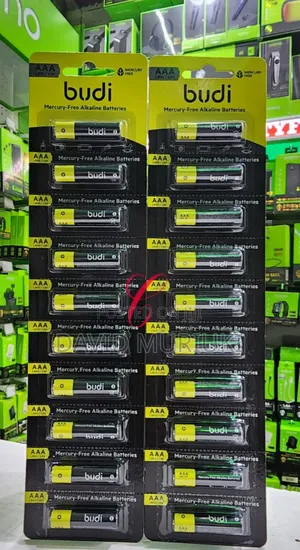 Budi Aa Mercury-Free Alkaline Batteries