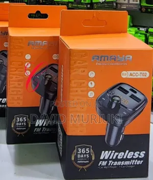 Amaya Acc-T02 Fm Transmitter Car Modulator
