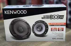 Kenwood 6 Inch 300watts Powerful Midrange Speakers