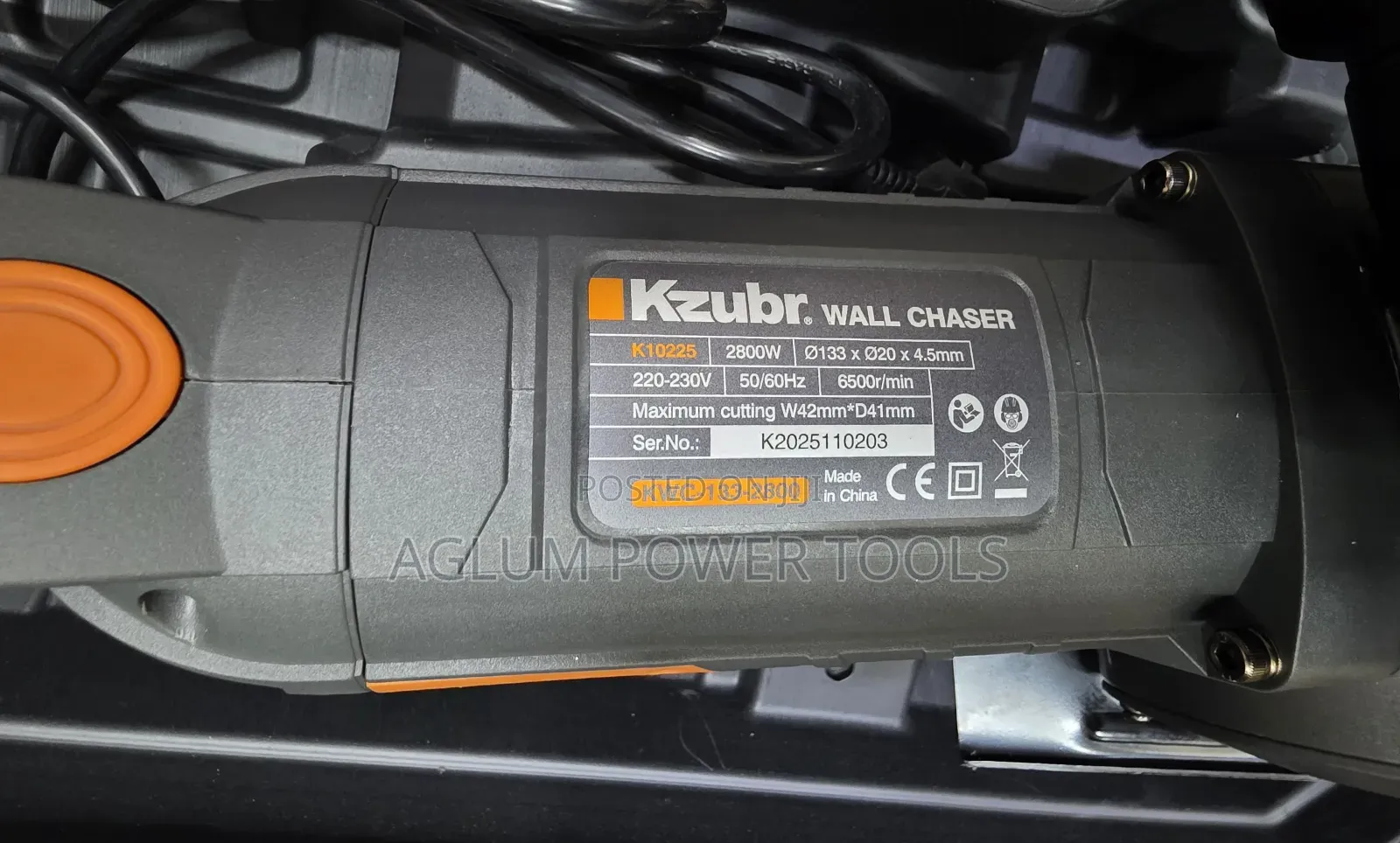 Kzbur Wall Chaser 2800w 4.5mm Blade
