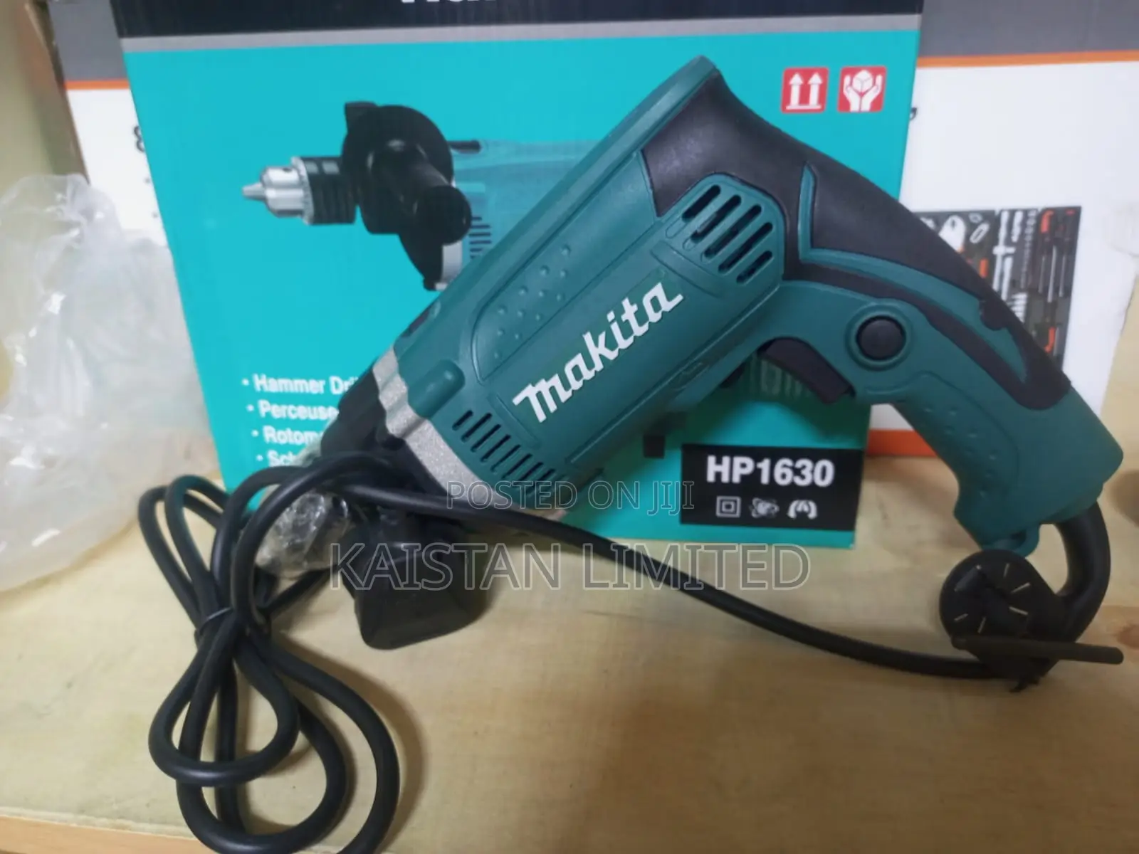 Makita Hp1630 Compact Hammer Drill Machine