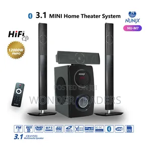 *Nunix Nu-M7 3.1 Mini Multimedia Home Theater System*