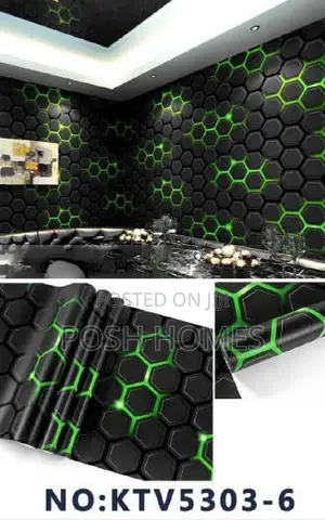 Honeycomb Green Wallpapers