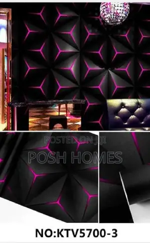 Pink Stared Decorative Wallpapers