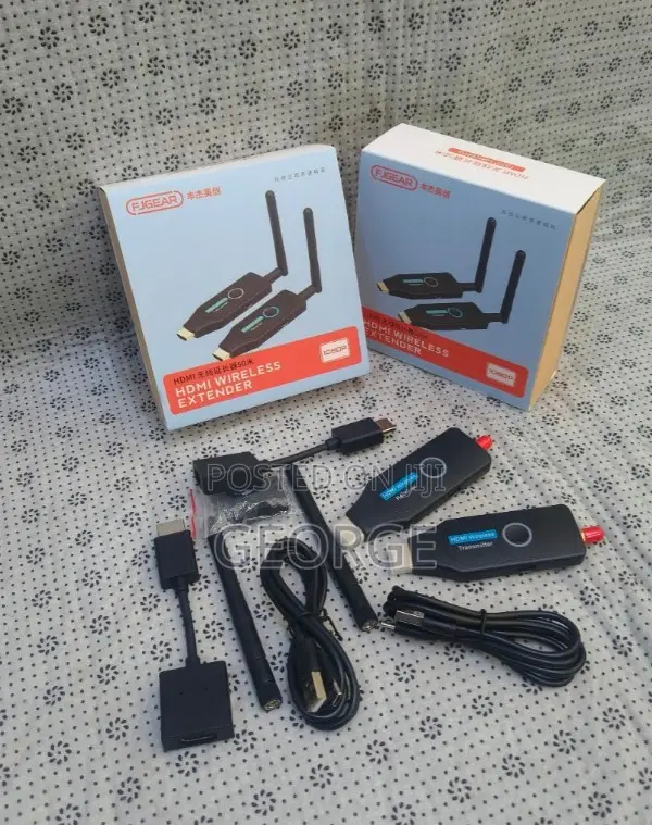 Plug and Play 50m Wireless Hdmi Extender, Transmitter and Receiver