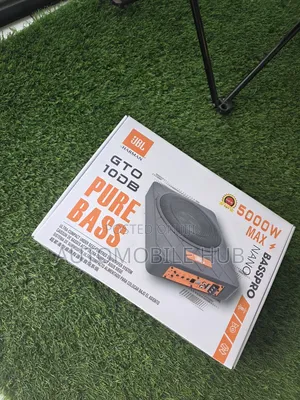 JBL 5000w Underseat Subwoofer | Compact Car Bass System