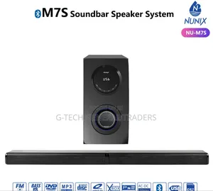 Nunix Nu- M7s Soundbar Sound System With Bluetooth Connection