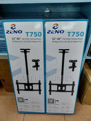 Zeno T750 Celling Tv Wall Mount Suitable for 32"- 80" Tvs.