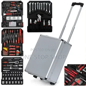 799pcs Complete Tool Set Mechanic Wenches, Screwdriver Socket+Trolley
