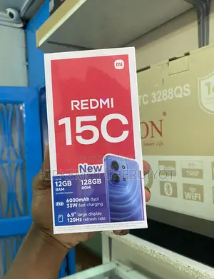 New Xiaomi Redmi 15C 4G 256 GB Black