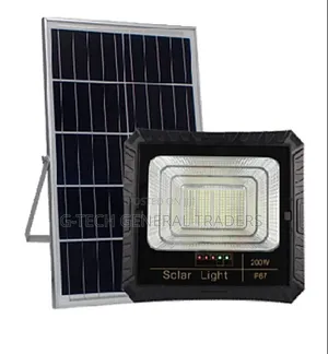 Generic Us-200w All Weathered Solar Floodlight System