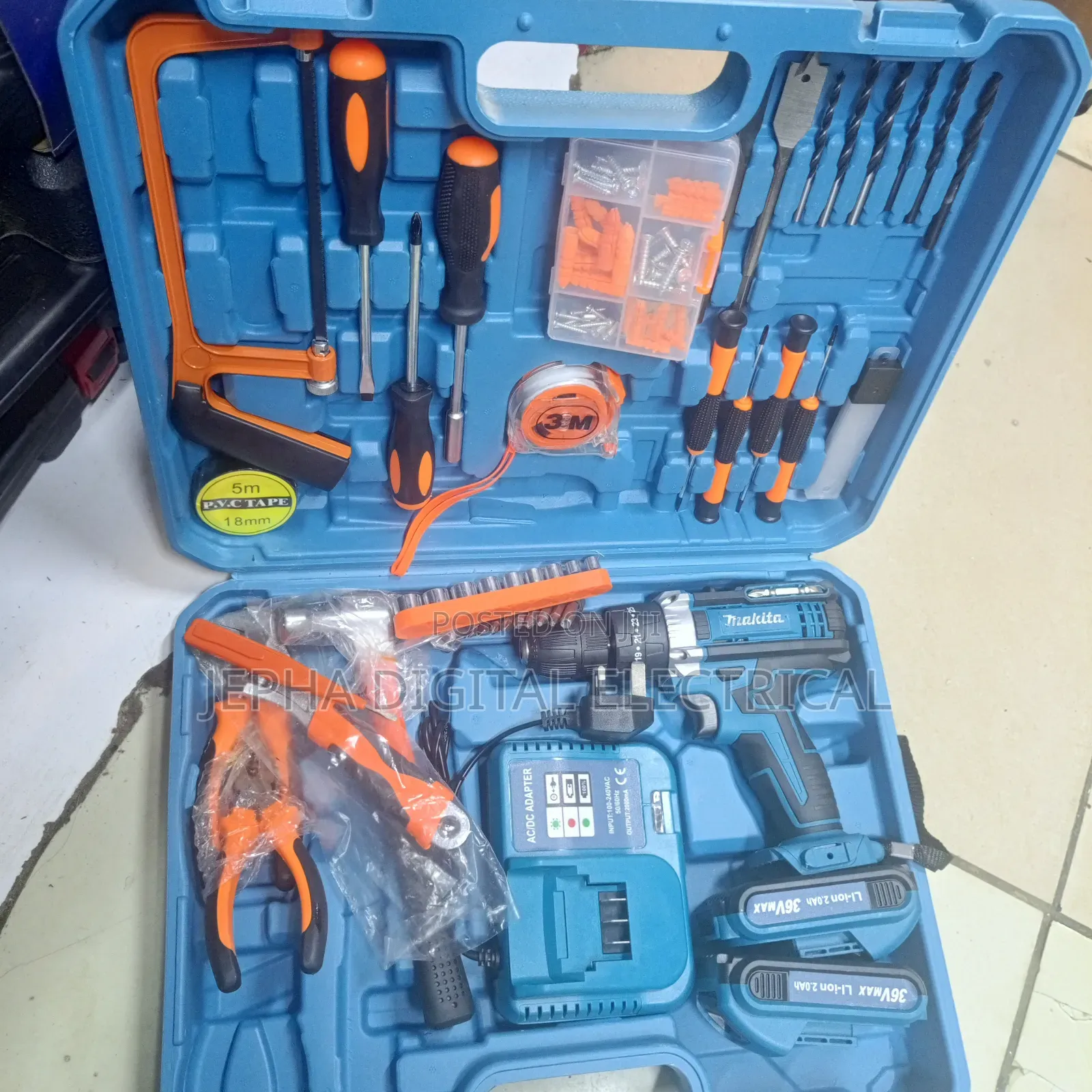 Cordless, Powerful, Makita Rechargeable Drill