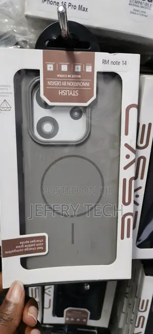 Jikio Xiaomi Redmi Note 14 Hard Tpu Case Magsafe With Compatible