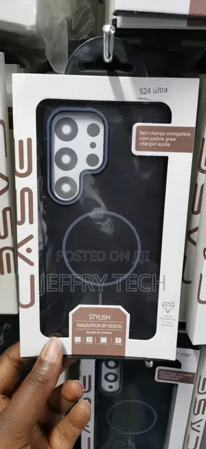 Barcode Syndee Theme Phone Magsafe Case for Samsung S24 Ultra