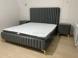 5x6 Modern Luxe Bed Ensemble With 2 Sideboxes