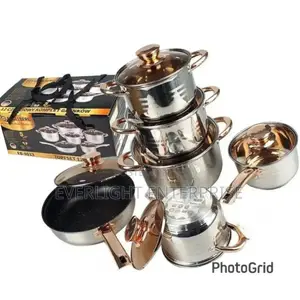 Engelberg 12 PCS Stainless Steel Cookware Set
