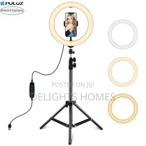 8 Inches Tripod Stand Ringlight-Dav