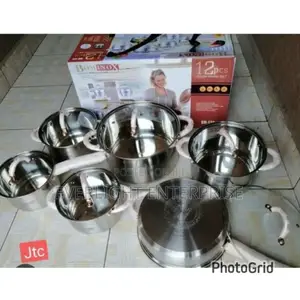 Bominox 12pcs Stainless Steel Cookware Set