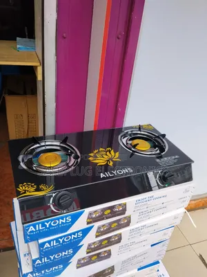 Ailyons Glass Top Cooker 2 Burners -