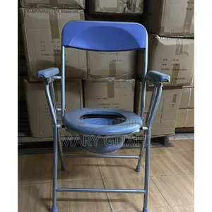 Blue Commode Chair